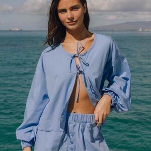 Daily Drills Poplin Top